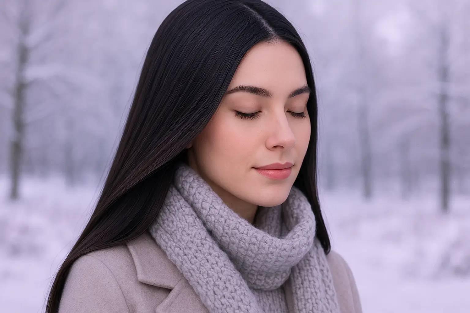 Winter hair care