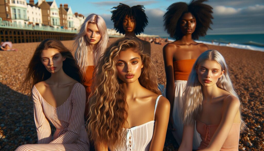 Hair care illustration for curly Hair: Complete Care Guide for Summer